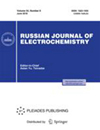 RUSSIAN JOURNAL OF ELECTROCHEMISTRY杂志封面
